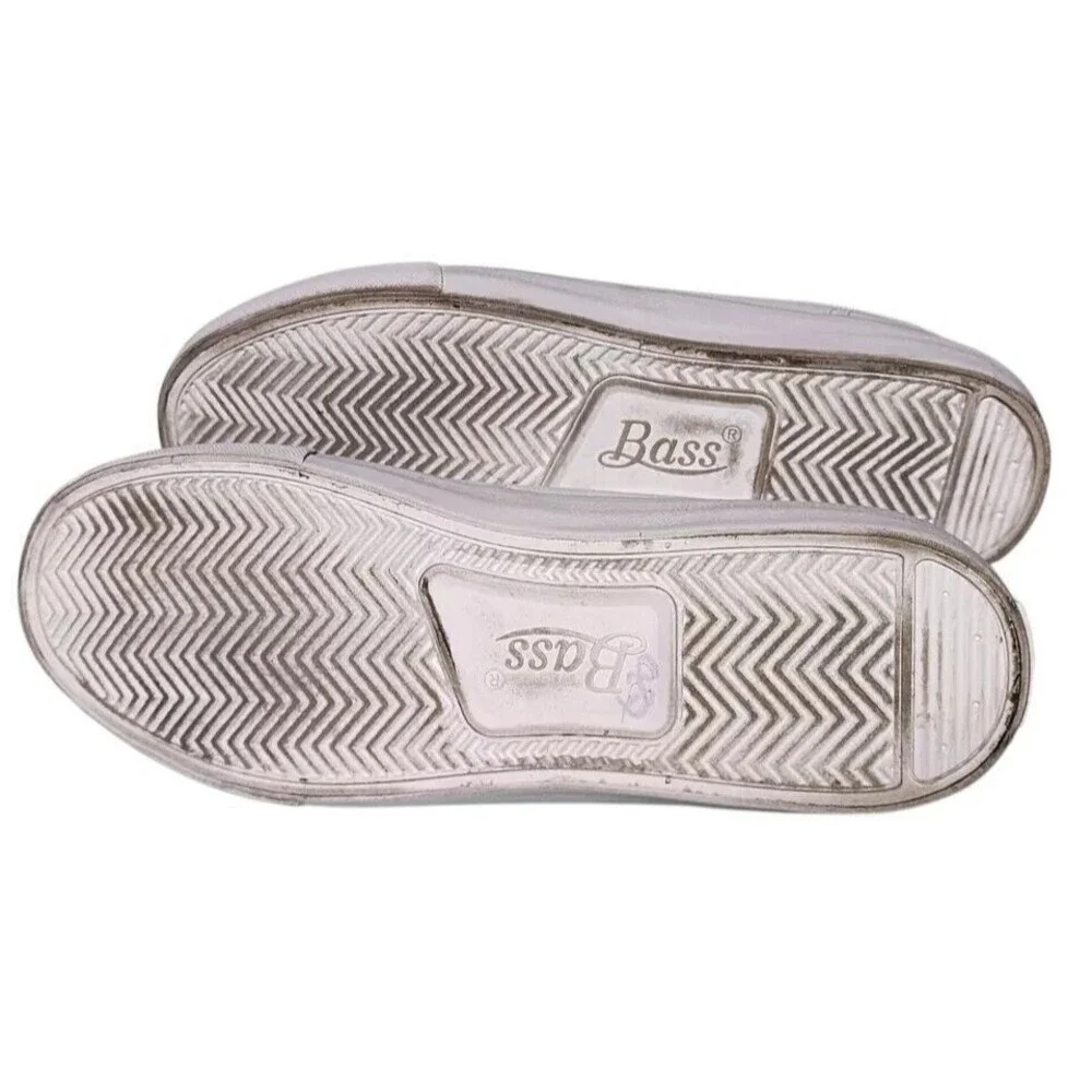 BASS White Sneakers Size 12 Synthetic Upper